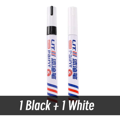 3mm 10p Colorful 8 Colors Permanent Paint Marker Waterproof White Markers tire tread rubber fabric Paint metal Paint Marker P