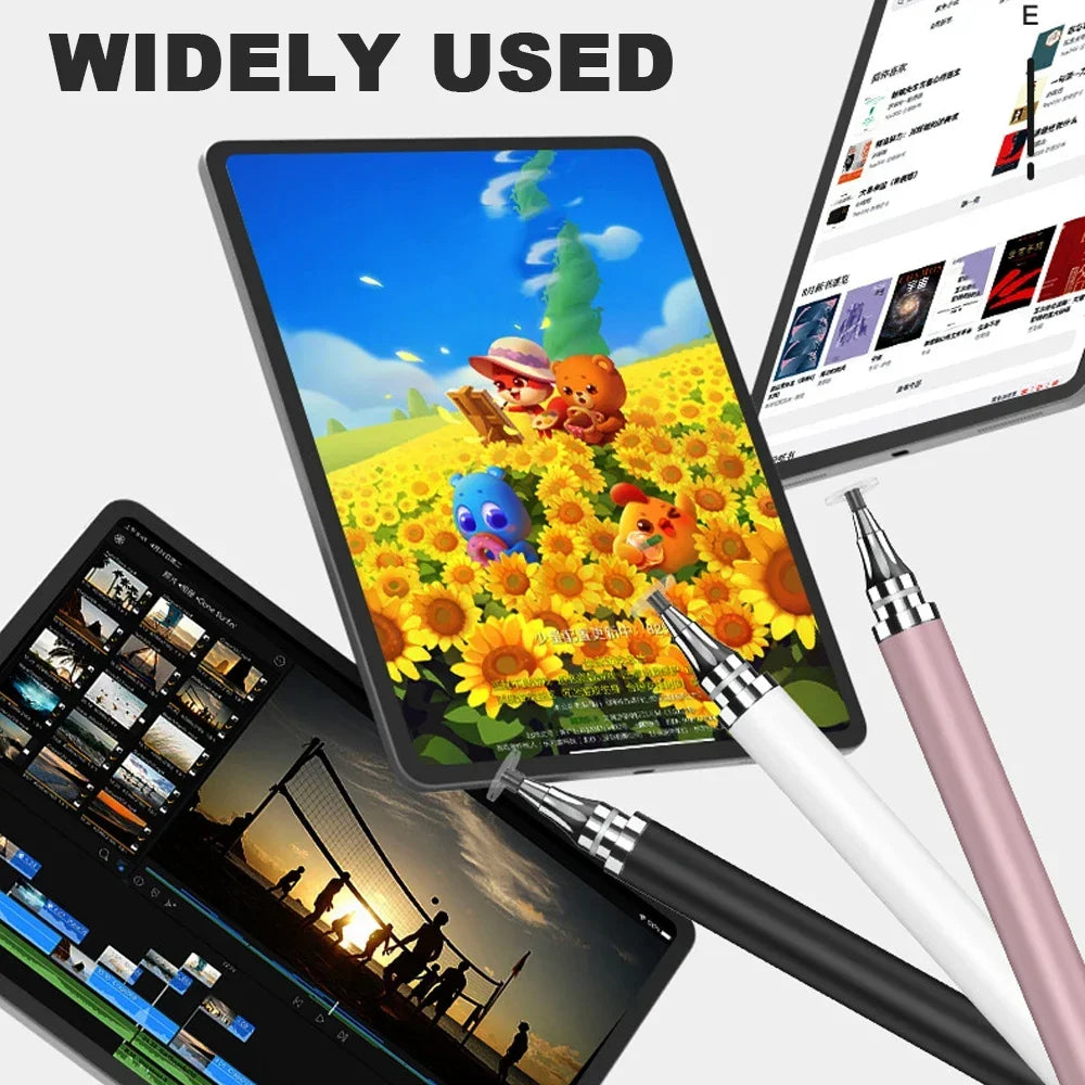 Tablet Pen Drawing Screen Touch Pen 2 in 1 Stylus Pen for IPhone IPad Tablet Capacitive Touch Pencil for Samsung Android Phon