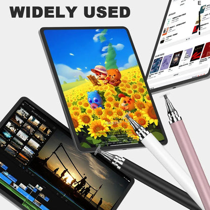 Tablet Pen Drawing Screen Touch Pen 2 in 1 Stylus Pen for IPhone IPad Tablet Capacitive Touch Pencil for Samsung Android Phon