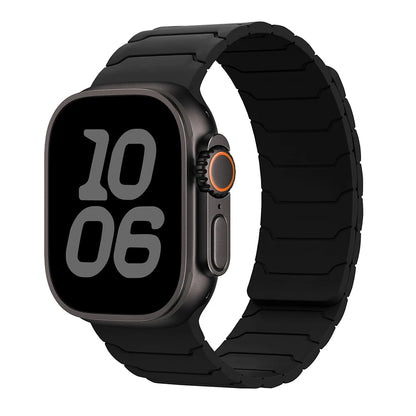 magnetic Strap For Apple Watch Band ultra 2 3 49mm 44mm 40mm 41mm 46mm 42mm 45mm 38 Silicone Bracelet IWatch Series 11 9 8 SE