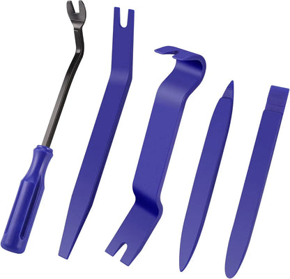 5/11/43PCS Car Trim Interior Plastic Disassembly Kit Car Clips Panel Dashboard Removal Tool Auto Trim Hand Removal Accessorie