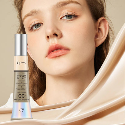 Ocheal 30g CC Cream Foundation Waterproff Concealer Moisturizing Sunscreen Liquid SPF 50+ Long Lasting Brightening Makeup Pri