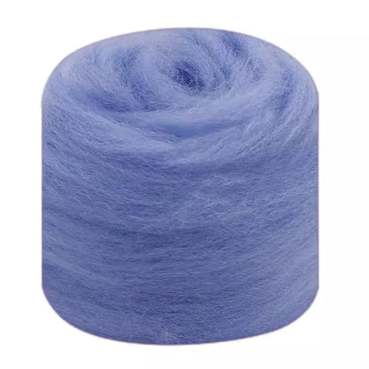 Needle Felting Wool Fibre Wool Roving for DIY Craft Materials, Needle Felt Roving Fabric Felt Craft Toys Handmade Felting Cra