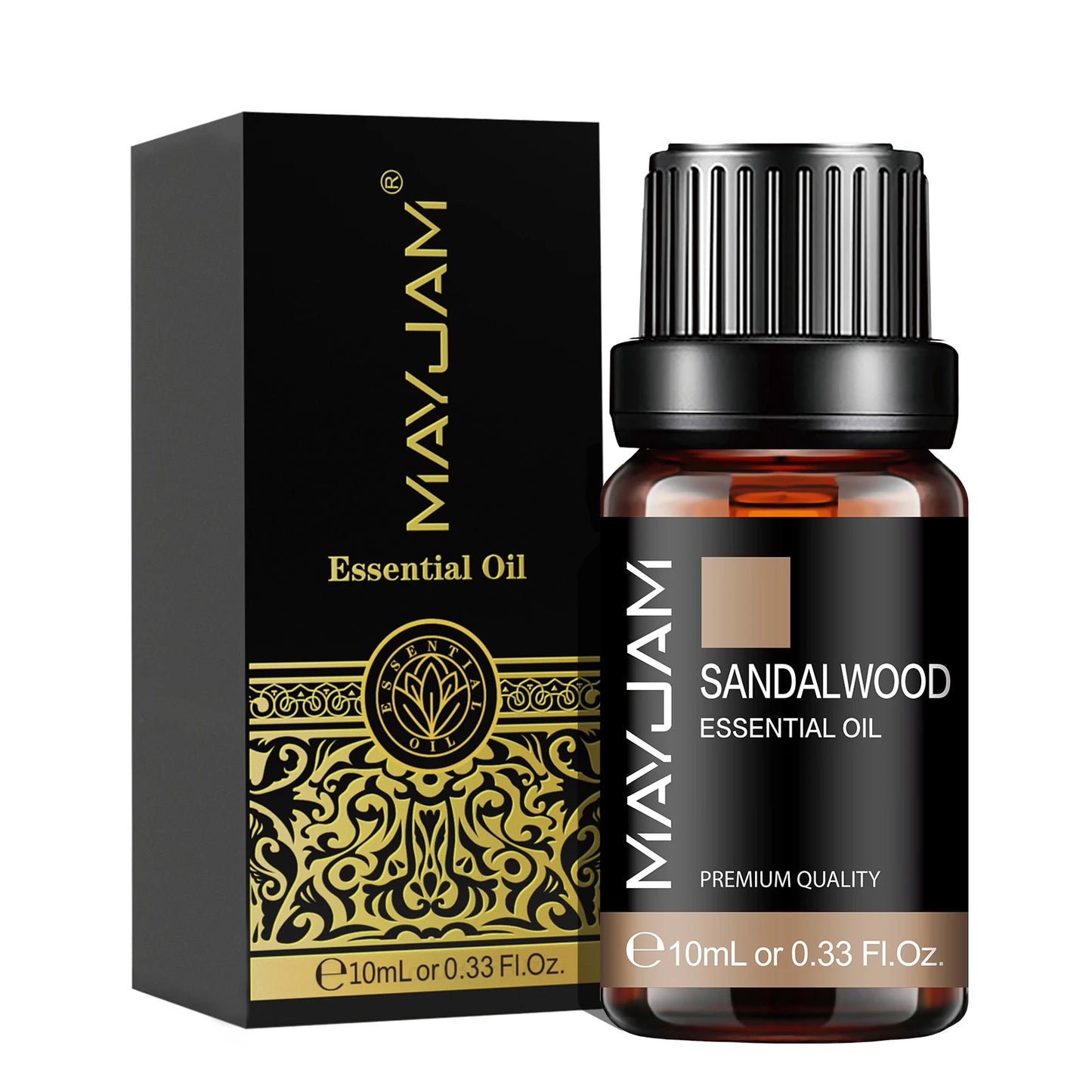 MAYJAM 10ML Essential Oil Lavender Jasmine Eucalyptus Vanilla Sandalwood Bergamot Rosemary Citronella Cinnamon Fragrance Oil 