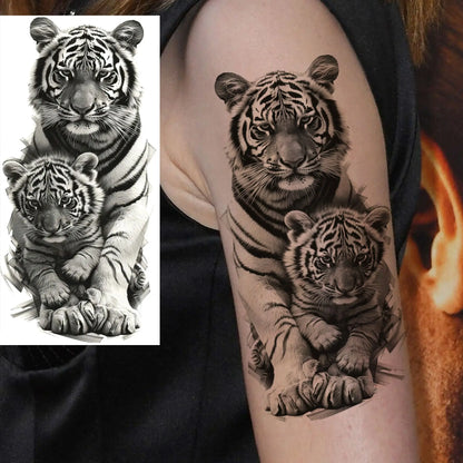 1 Sheet Bless Belief Faith Engraved Temporary Tattoos Family Love Tatoos Waterproof Realistic Fake Tattoo Stickers Long Lasti
