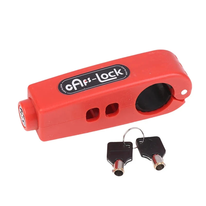 Bike Anti-Theft Lock Electric Bicycle Brake Handlebar Grip Lock Portable Prevent Theft Bike Motorcycle Locks Cycling Accessor
