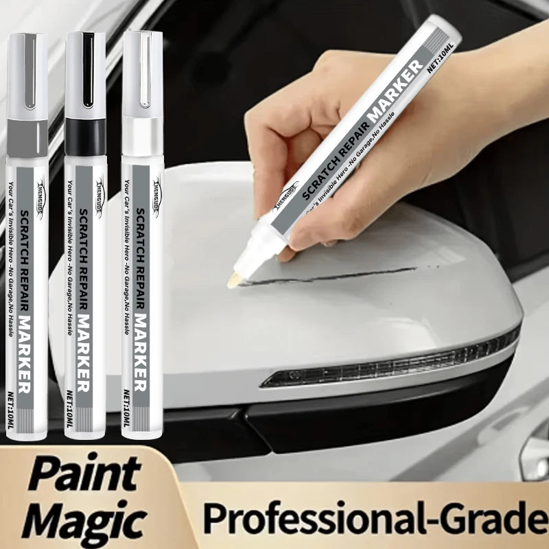 Car Scratch Repair Pen - Self-Use Paint Touch-Up Pen for Cars, Suitable for Repairing Scratches on Dashboards, Car Doors, Tri