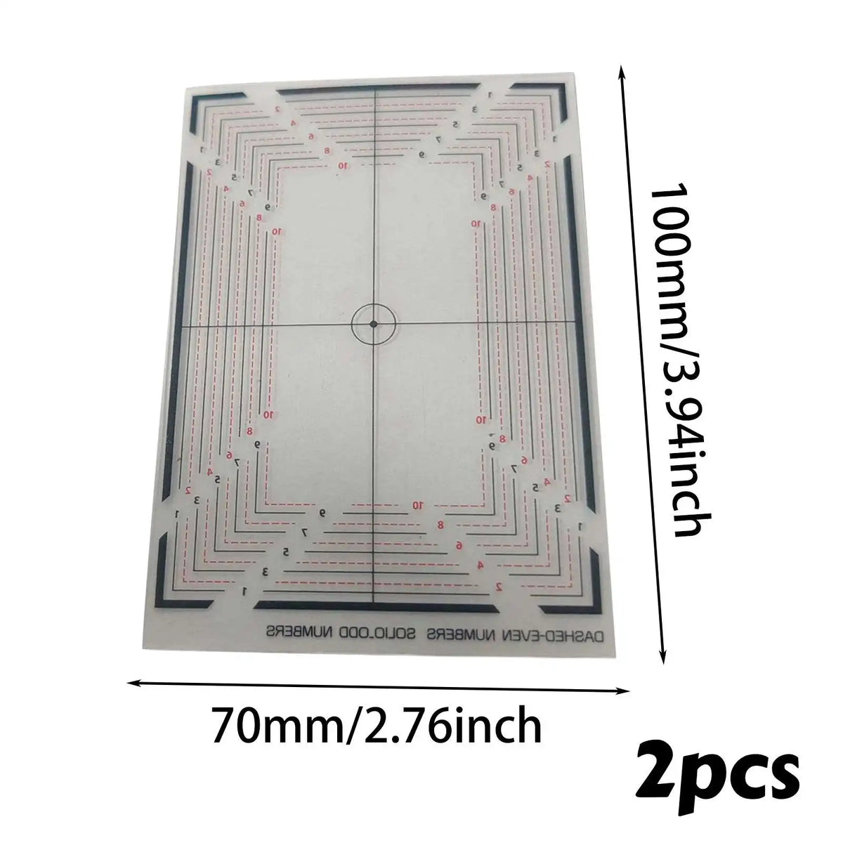 Card Centering Grading Tool for Pokémon TCG, Trading Card Grading for Collectible Cards - 2pcs