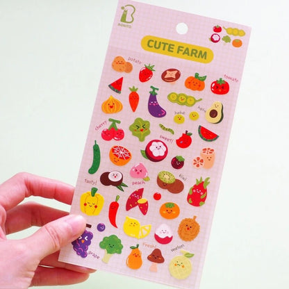 Korean Import Suatelier Baking Bread Cake Desserts Food Stickers Scrapbooking Diy Journal Stationery Sticker Deco School Supp