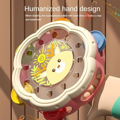 Baby Musical Instruments Drum Toys Montessori Learning Toys for Toddlers 1-3 Baby Early Hand Development Interactive Music To