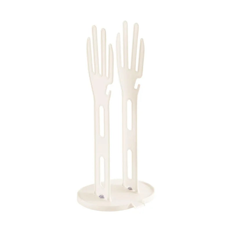 1PC Kitchen Glove Stand Holder Rubber Glover Dryer Rack Towel Holder Drain Countertop Storage Rack Kitchen Sink Accessories T