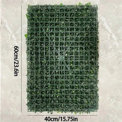 Artificial Green Wall Panels Faux Jungle Grass Decor for Home Garden Vibrant Greenery Mats for Outdoor Patio Weddings Christm