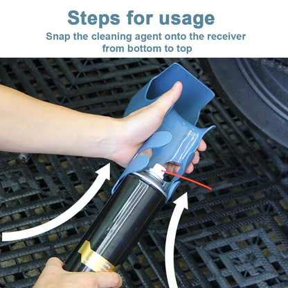 Motorcycle Bike Chain Oil Storage Tool Agent Widely Used Chain Oil Anti-spray Tool Box Chain Cleaning Oil Splash-Proof Tool