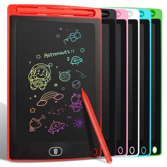 6.5/8.5/10/12 Inch LCD Drawing Tablet for Kids, Rechargeable Erasable Board with Pen, Travel Educational Toy Gift for Boys Gi