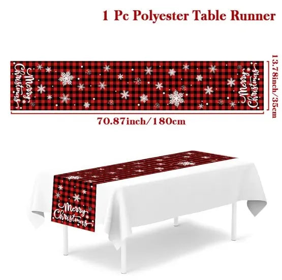 Table Runner Christmas Decoration For Home Decor 2025 Gifts - 13