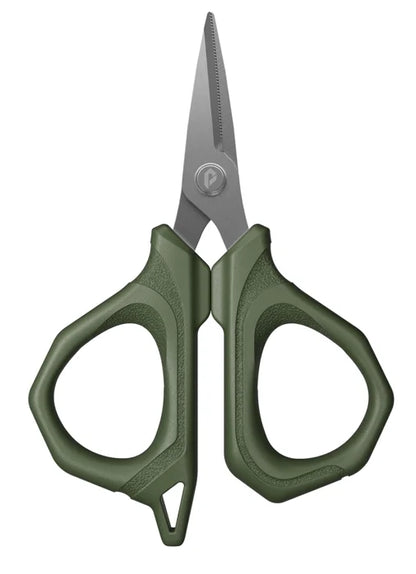 Fishing Scissors Stainless Steel Plier cut Braid Line PE Wire Cutter with Retractable KeyChain Fishing Pliers Tools Accessori