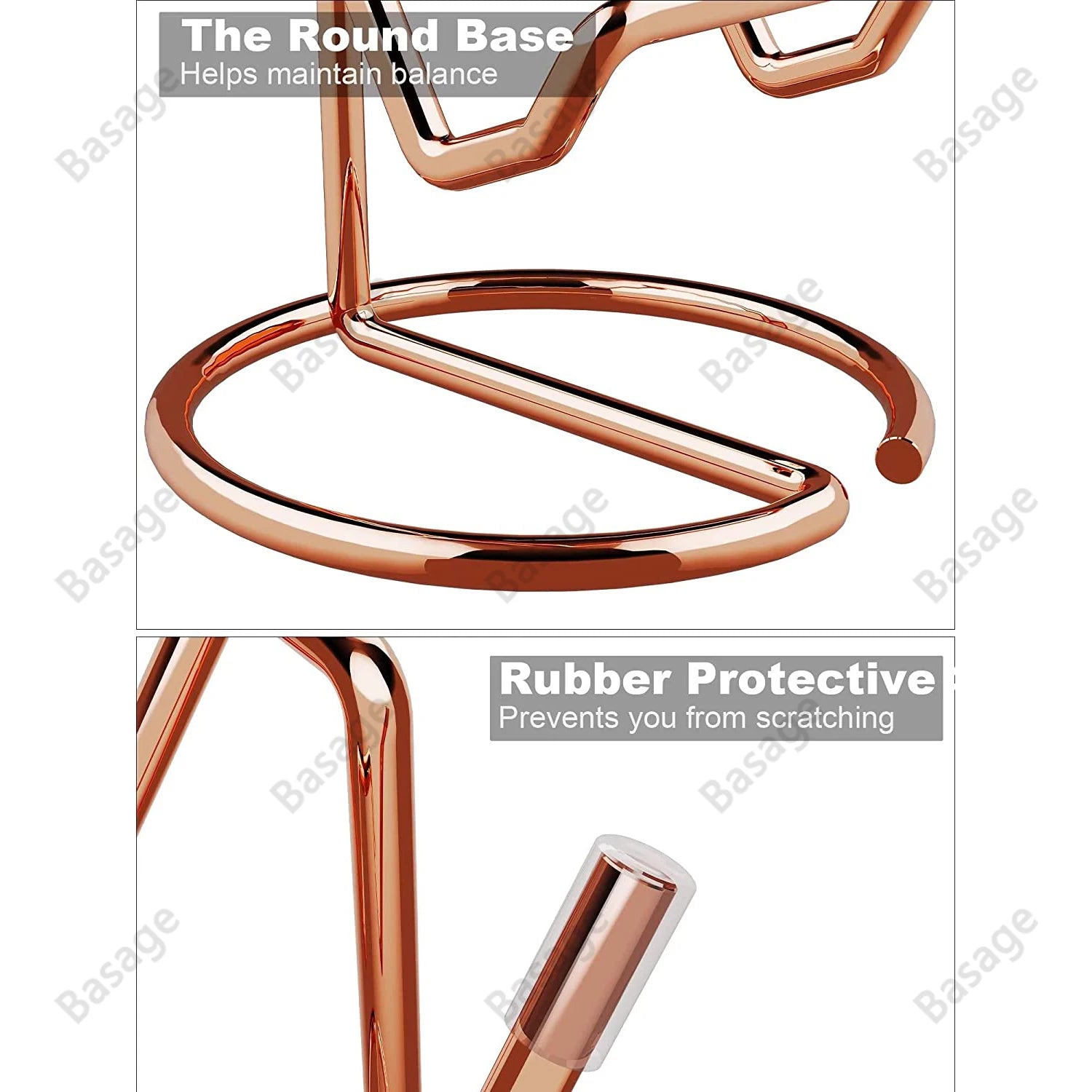 Cell Phone Stand for Desk, Business Card Holder,Cute Metal Cell Phone Stand, Metal Wire Cellphone Cradle Dock for Phone Table