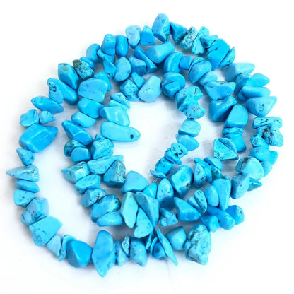 Natural Stone Chips Beads 5-8mm Irregular Gravel Crystal Quartz For Jewelry Making Freeform Beads Diy Necklace Bracelet 15'' 