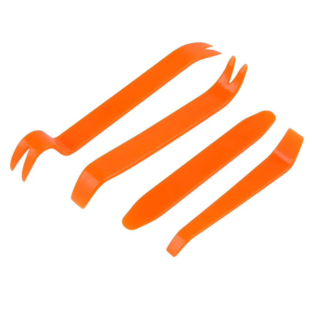 4pcs Kit Pry Removal Car Trim Tool Panel For Tesla Roadster Model 3 Model S Model X vw audi bmw benz toyota honda for all car