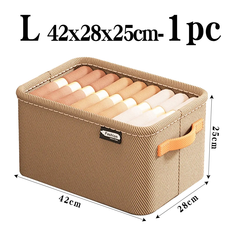 Thicken Clothes Organizer Pants Sweater Storage Cabinets Drawers Organizer Jeans Storage Box Wardrobe Clothes Storage Organiz