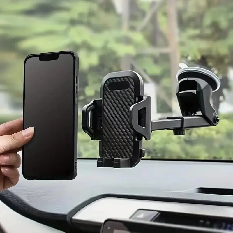 Sucker Car Phone Holder Mount Stand Suction Cup Smartphone Mobile Cell Support in Car Bracket For iPhone Xiaomi Huawei Samsun