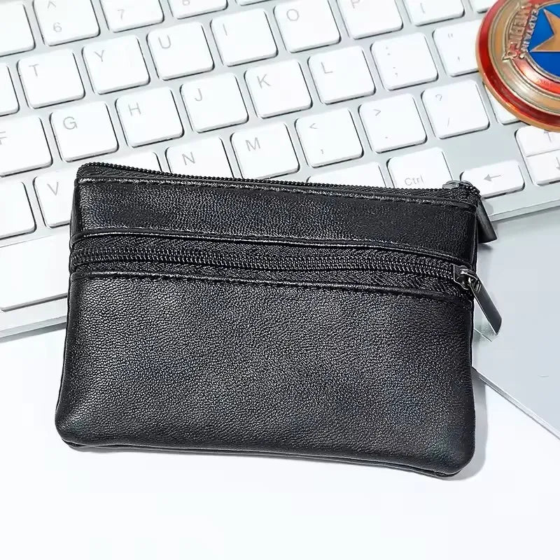Women Men Coin Purse Men Small Bag Wallet Change Purses Zipper Money Bags Children Mini Wallets Leather Key Holder Carteira