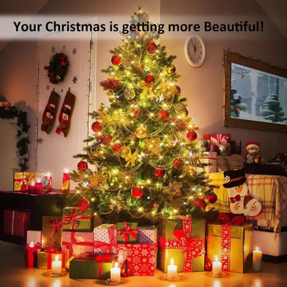 LED Solar Light Outdoor Garden Fairy String Light Led Twinkle Waterproof Lamp for Christmas Patio Tree Party 6m/12m/23m/33m