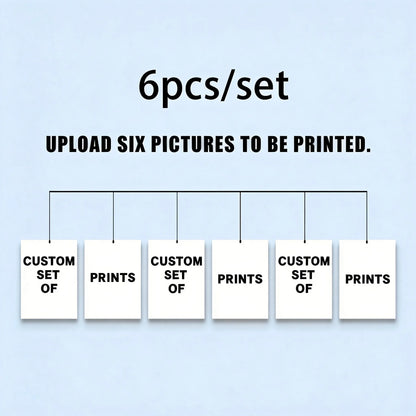 Custom Canvas Prints Photo Wall Art Personalized Poster for Family Life Pets Anime Birthdays Weddings Scenery Home Decor Gift