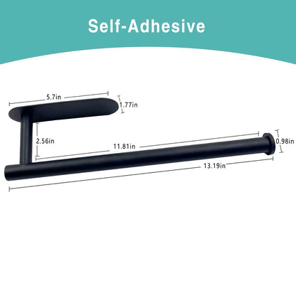 Kitchen Paper Towel Holder Adhesive Tissue Hanger Toilet Roll Paper Dispenser Cabinet Storage Napkin Rack Bathroom Accessorie