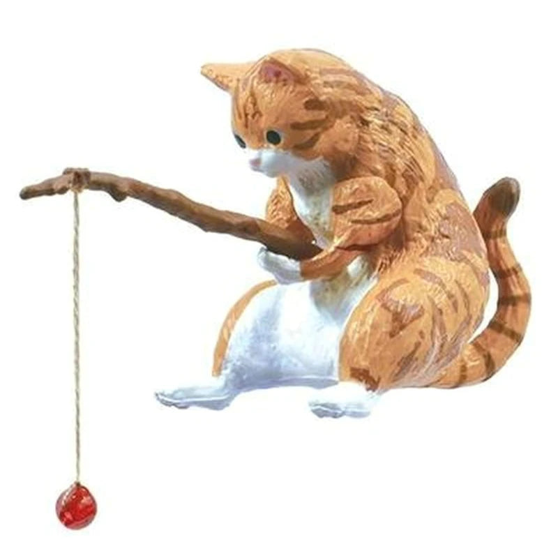 Fish Landscaping Cartoon Fishing Ornaments Aquarium Accessories Household Supplies Home Office Decoration - C