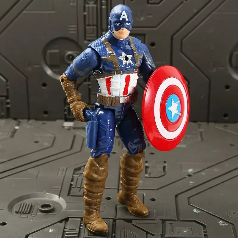 Comics The Avengers Hero Goods, Iron Man, Spider-Man, Hulk, Desktop Decoration Model, Children's Toys, Birthday Gifts. - Unit