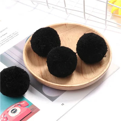 Multi Size Pom Piel 15mm/20mm/25mm/30mm/40mm Soft Pompones Fluffy Plush Crafts DIY Pom Pom Bal Wedding Sewing Party Accessori