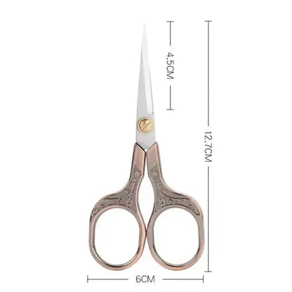 Sharp Durable Stainless Steel Antique Scissors Professional Fabric Embroidery Vintage Tailor Thread Scissor for Sewing Shears