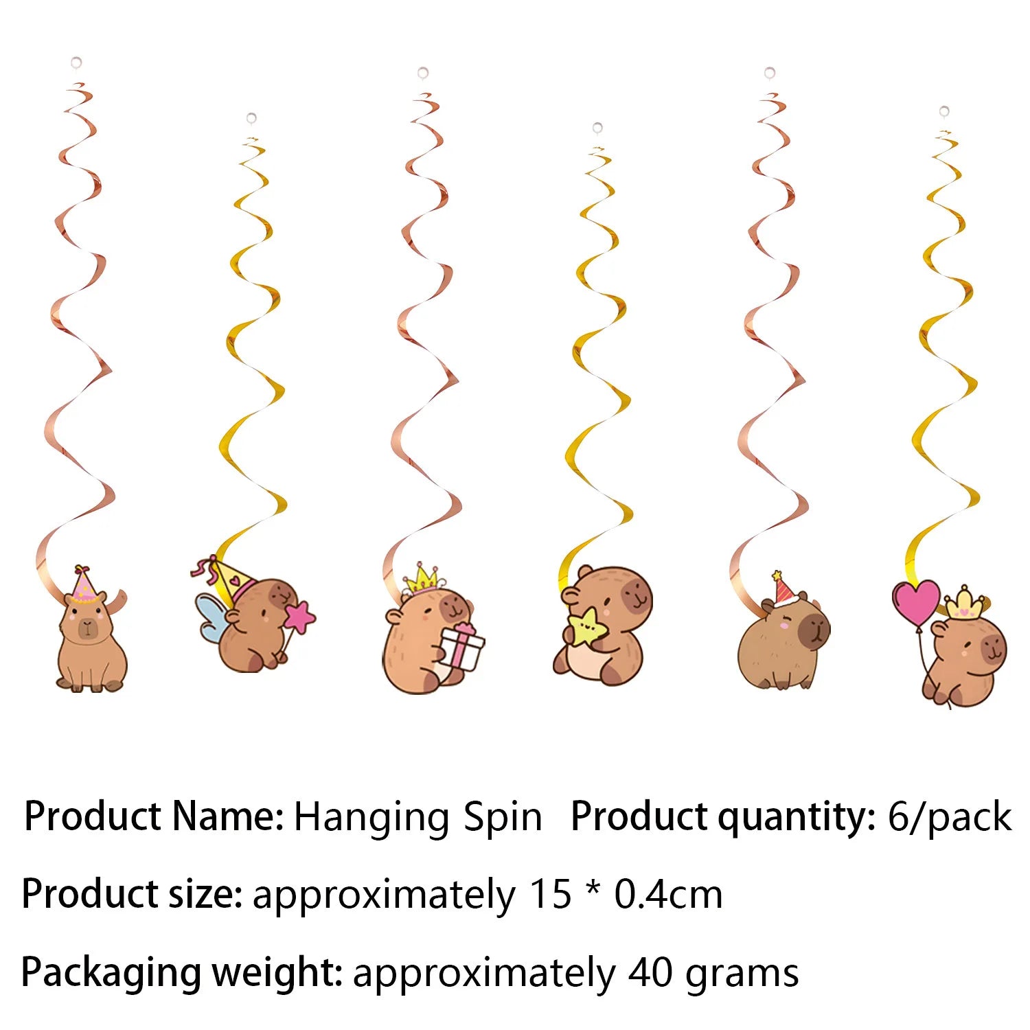 Birthday Decoration Capybara Birthday Invitation Card Cup Tablecloth Plate Napkin Poster Baby Shower Birthday Girl Party Favo