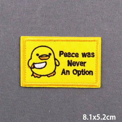 Warning Letters Embroidery Patches For Jeans Good Vibes Iron On Patch Thermoadhesive Patches For Clothes Applique Stickes Log