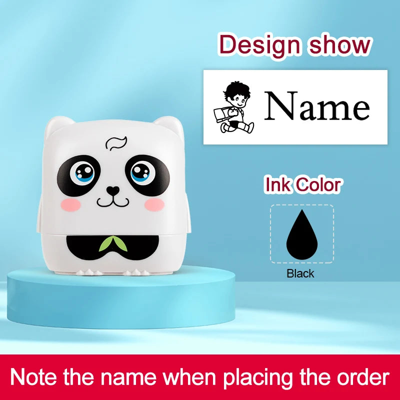 ‌Personalized Custom Name Stamp for Kids - Waterproof Durable School Stamp, Non-Fade Ink,Unique Educational Gift for Students
