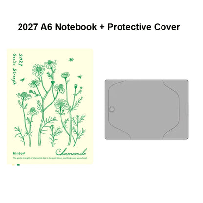 Kinbor 2027 Full Year A5 A6 Notebook Planner 52g Bachuan Paper Daily Journal Agenda Month Year Recrod Book Time Management Bo