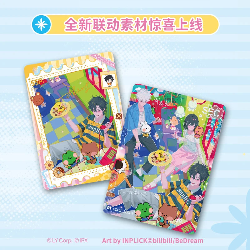 Original Anime Link Click Card Movie Film Card Cheng Xiaoshi Lu Guang SSP SEC Collection Cards Cosplay Gift Kids Game Toy Gif