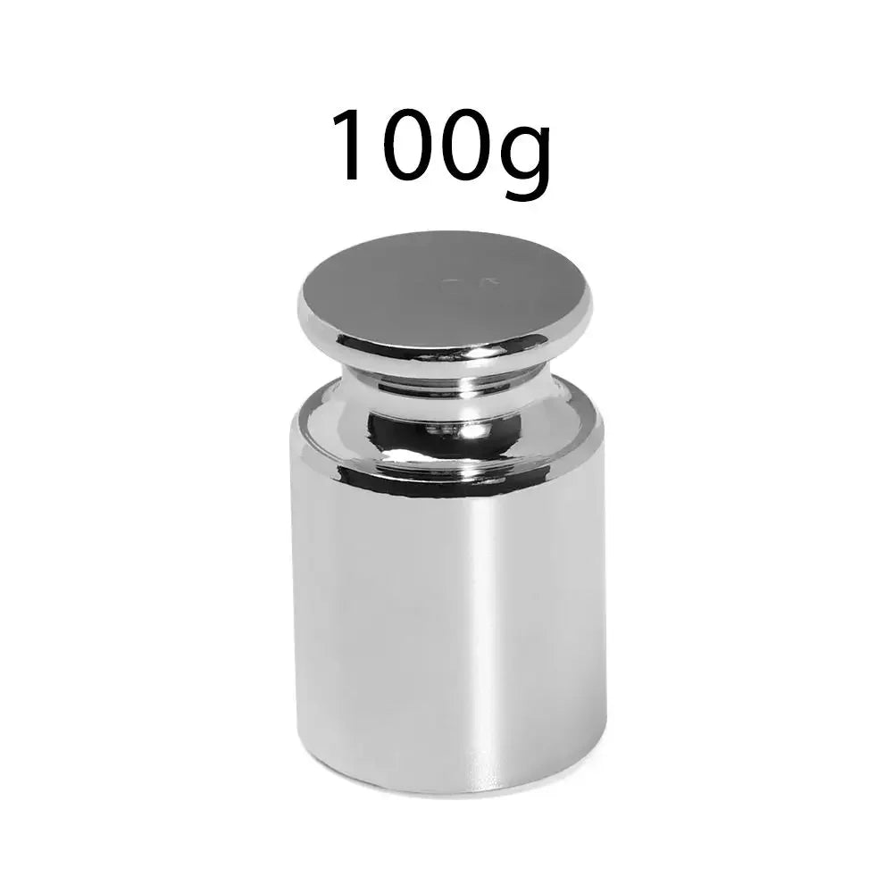1/5pcs Accurate Calibration Chrome Plating Scale Weights 1g 2g 5g 10g 20g 50g 100g Grams Weighing Scales For Home Tool - 1Pcs