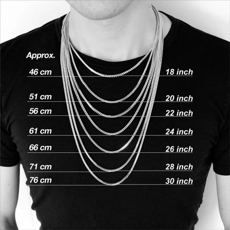 Vnox Cuban Chain Necklace for Men Women,Basic Punk Stainless Steel Curb Link Chain Chokers,Vintage Gold Color Solid Metal Col