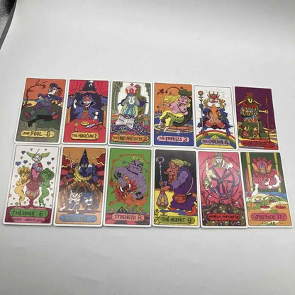 10.3*6CM JoJo Tarot Cards Deck Card Game 84 pcs