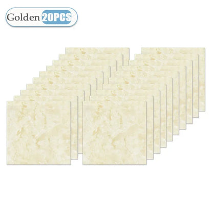10/20/40PCS 30x30cm Self Adhesive Wallpaper Waterproof Tile Stickers FloorSticker for Kitchen Bathroom Ins Style Home Decor -