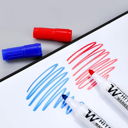 4/10 Pcs Set Erasable Magnetic Whiteboard Marker Pen Blackboard Marker Chalk Glass Ceramics Office School Art Marker Statione
