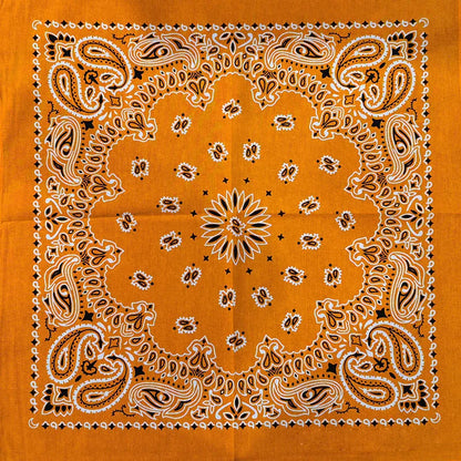 New Fashion Hip Hop 100% Cotton Bandana Square Scarf 55cm*55cm Black Red Paisley Headband Printed For Women/Men/Boys/Girls - 