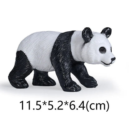 NEW Wild Animal Zoo Tiger Kangaroo Elephant Snake Bear Deer Koala Squirrel Model Figurine Collecta Toy Figures Gift for Child