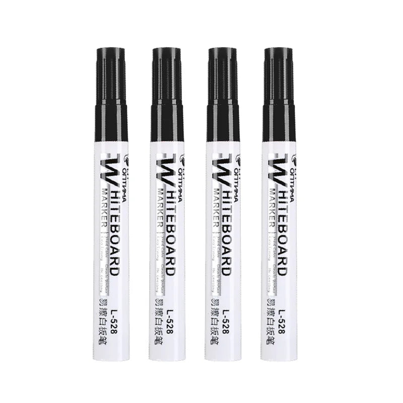 4/10 Pcs Set Erasable Magnetic Whiteboard Marker Pen Blackboard Marker Chalk Glass Ceramics Office School Art Marker Statione