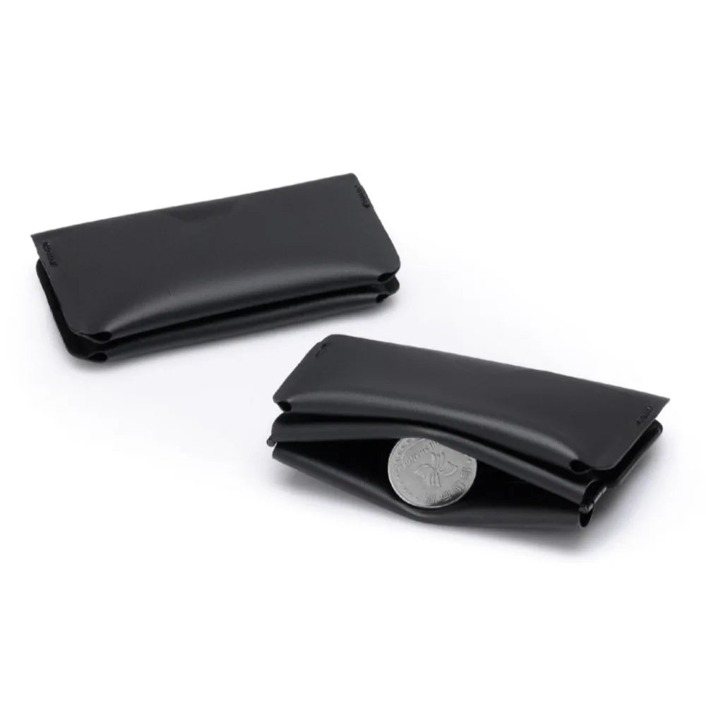 Portable Ultra-light ID Business Card Holder Mini Folding Wallet Multiofunctional Magnetic Buckel Coin Purse EDC Pouch