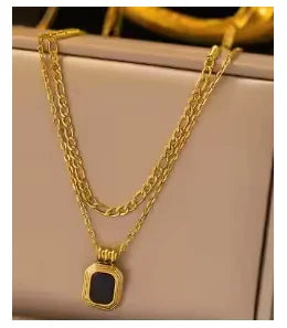 Stainless Steel Creative Steel Ball Chain Necklace - C65