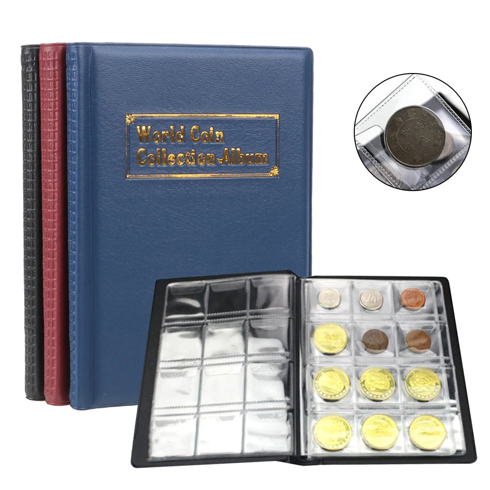 Multi-kinetic Coin Collection Gifts PVC Coins Collection Book For Collector Coin Collectors Coin Album