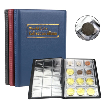 Multi-kinetic Coin Collection Gifts PVC Coins Collection Book For Collector Coin Collectors Coin Album
